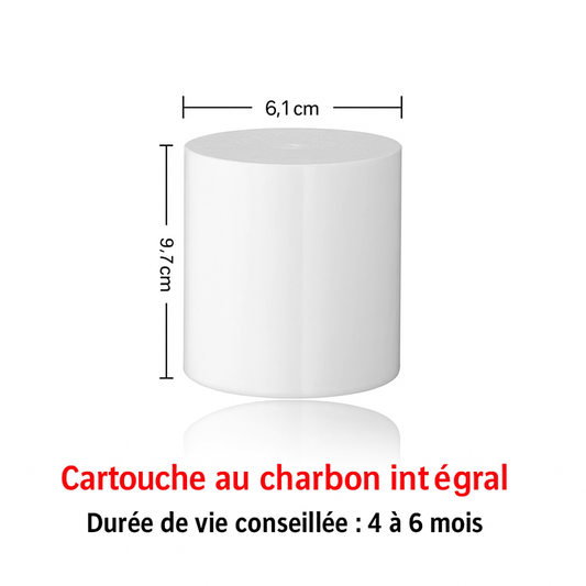 HydraZen™ – Filtre de Douche Anti-Calcaire & Anti-Chlore